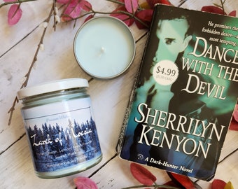 Zarek of Moesia Inspired Soy Candle from Sherrilyn Kenyon's Dark Hunter Series