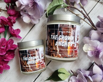 The Crown & Anchor Inspired Soy Candle from Ted Lasso
