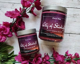 Velaris City of Starlight Inspired Soy Candle from Sarah J Maas' ACOTAR series