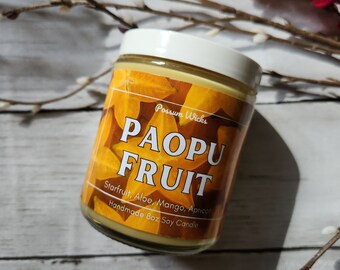 Paopu Fruit Inspired Soy Candle from Kingdom Hearts