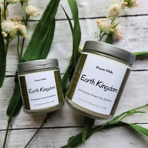 Earth Kingdom Inspired Soy Candle from Avatar the Last Airbender
