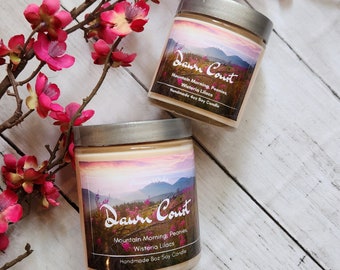 Dawn Court Inspired Soy Candle from Sarah J Maas's A Court Of Thorns and Roses Series