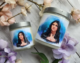 Yennefer Inspired Deluxe Art Soy Candle from the Witcher Series