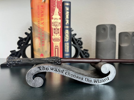 Wand Stand for 3 wands. Free Standing. Magic Wand Rack / Display.