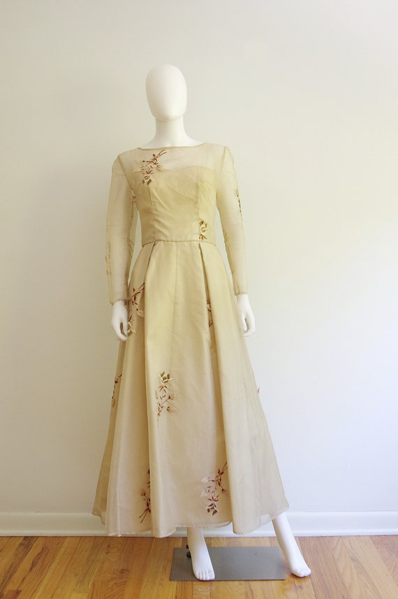 Late 1960s Formal Gown