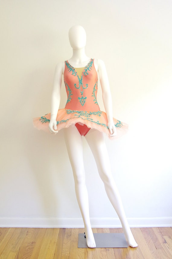 Vintage 1980s Pancake Tutu Dance Costume
