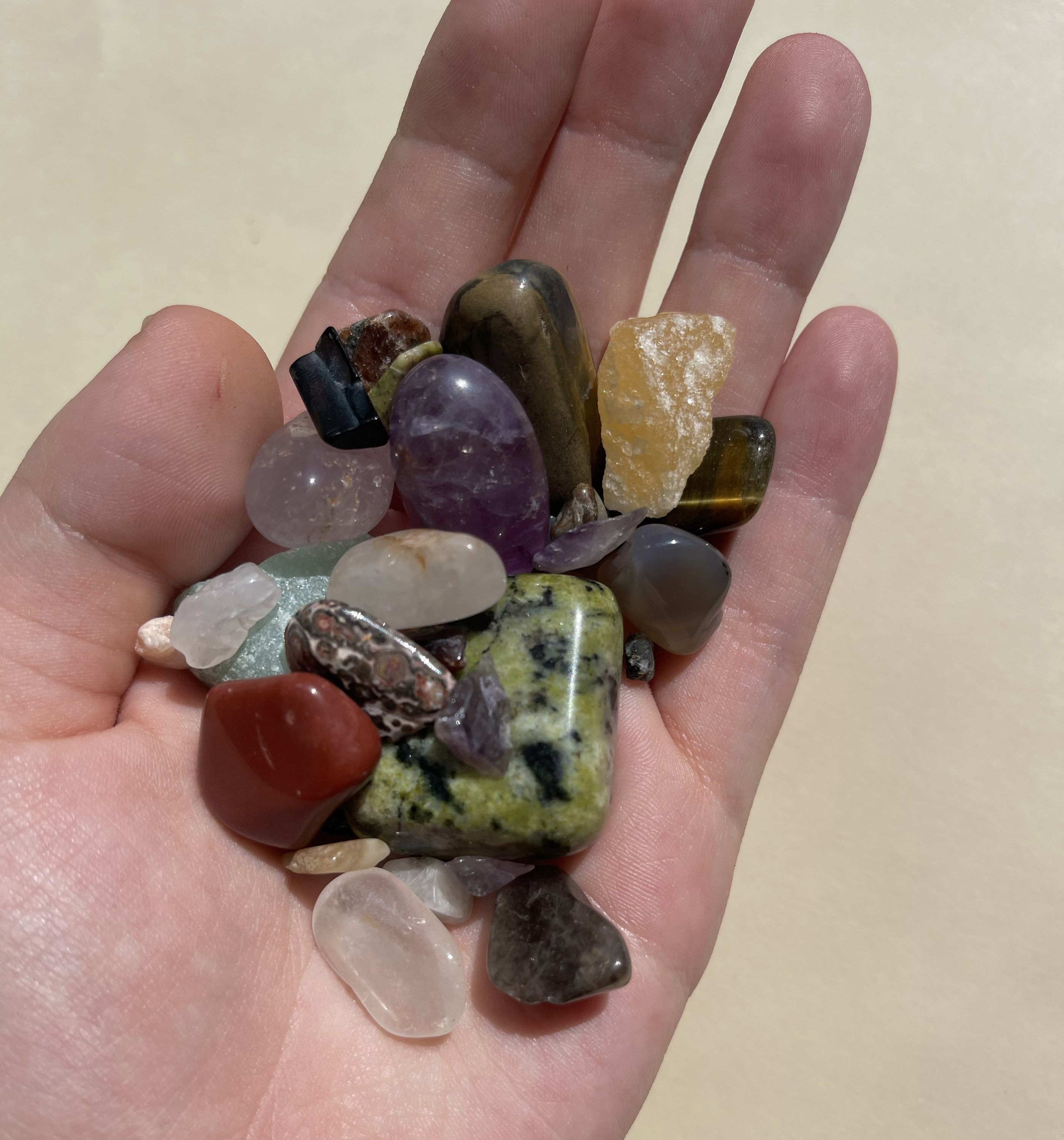 Mystery Crystal Bags Crystal Blind Bags Spiritual Blind Etsy