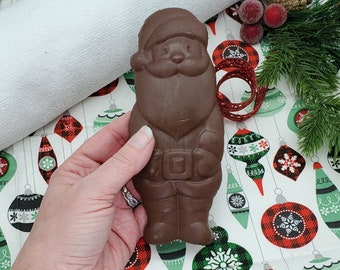 Chocolate Santa Soap! Realistic soap that looks like a chocolate Santa! SLS free! Phthalate free!