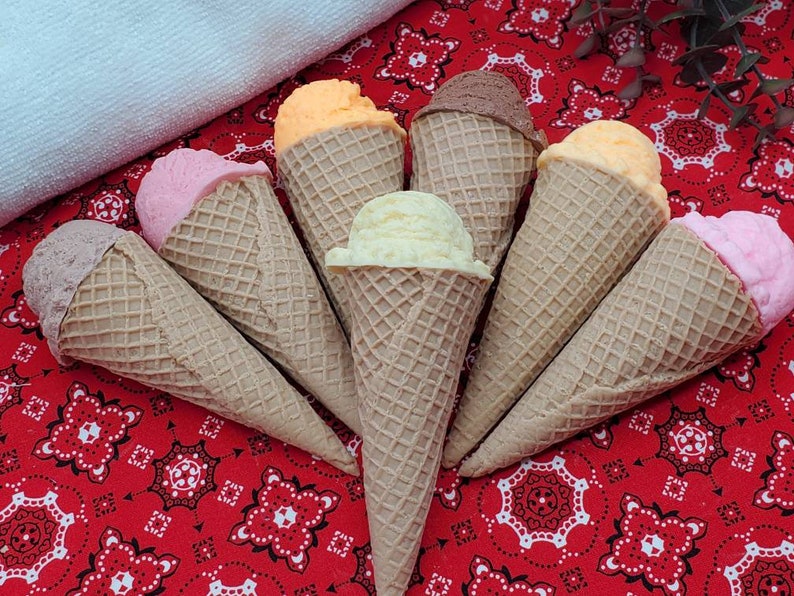 Ice Cream Cone Soaps Unique prank gag funny gift idea So Etsy