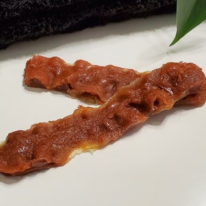 BACON SOAP! Set of 2 slices! Realistic soap looks like real bacon! SLS free! Phthalate free!