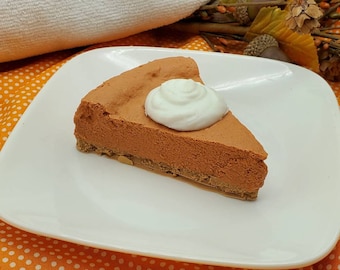 Pumpkin Cheesecake Soap! Realistic soap that looks like cheesecake with whipped cream! SLS Free! Phthalate Free!