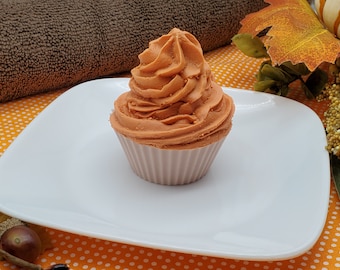 Fall Cupcake Soap! Choose your scent! Realistic soap that looks like a cupcake! SLS free! Phthalate free!