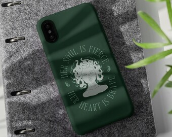 Medusa Phone Case, Medusa Statue Medusa Art, Greek Mythology Feminist Quote Phone Case, Aesthetic Phone Case, Dark Academia Phone Case