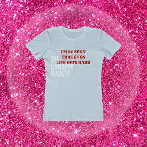 Life Gets Hard Tee 2000s Shirts That Go Hard I Love Me Shirt y2k Baby Tee Early 2000s Clothing Sarcastic Shirt Funny Gift For Baddie Clothes