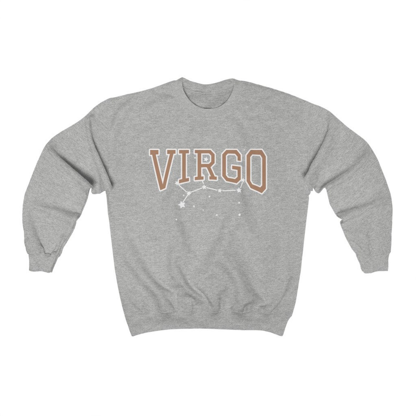 Virgo Sweatshirt Virgo Zodiac Sign Sweatshirt Astrology Sign Etsy