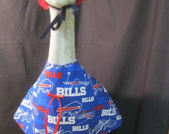 AFC / Buffalo Bills Goose Dress/Football Goose Clothes/Concrete Goose/Lawn Goose/Lawn Geese/Outdoor Garden/Large Lawn Goose/Sports