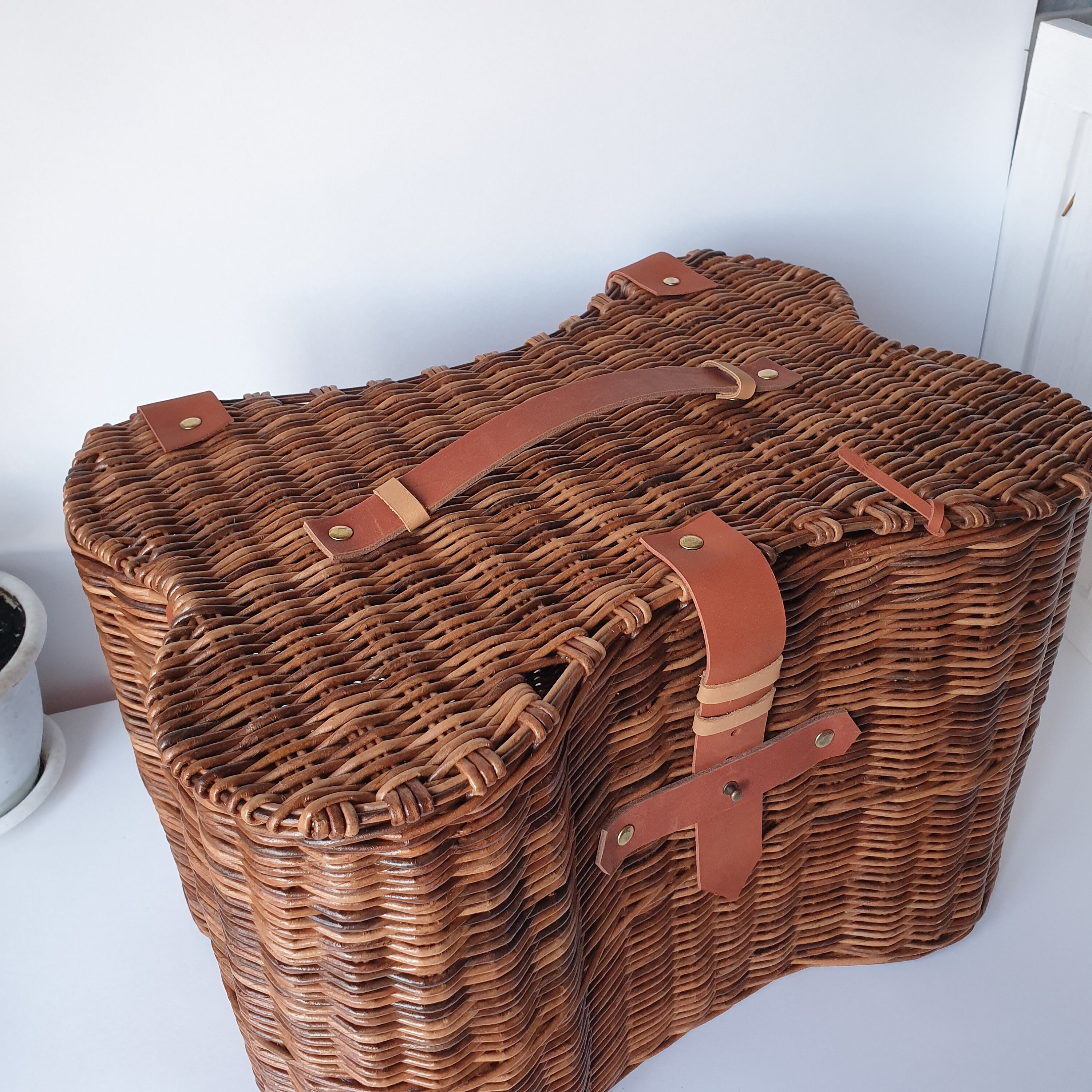 Dog toy storage dog gifts woven basket dog toy box pet Etsy