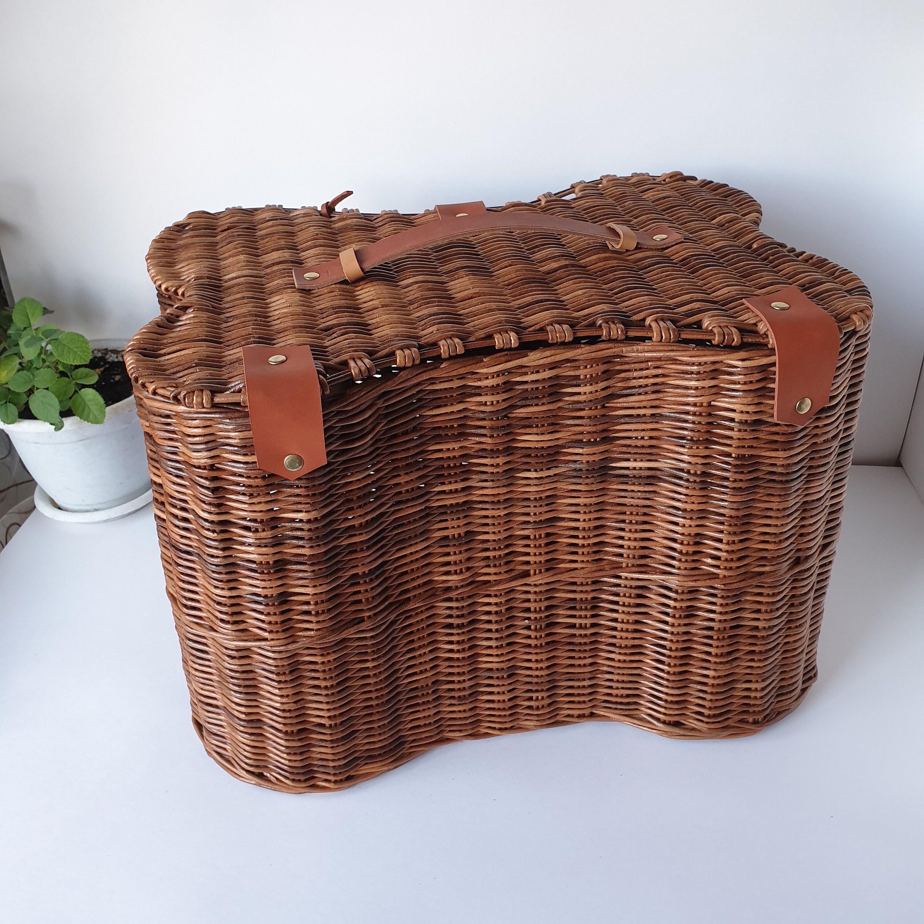 Dog toy storage dog gifts woven basket dog toy box pet Etsy