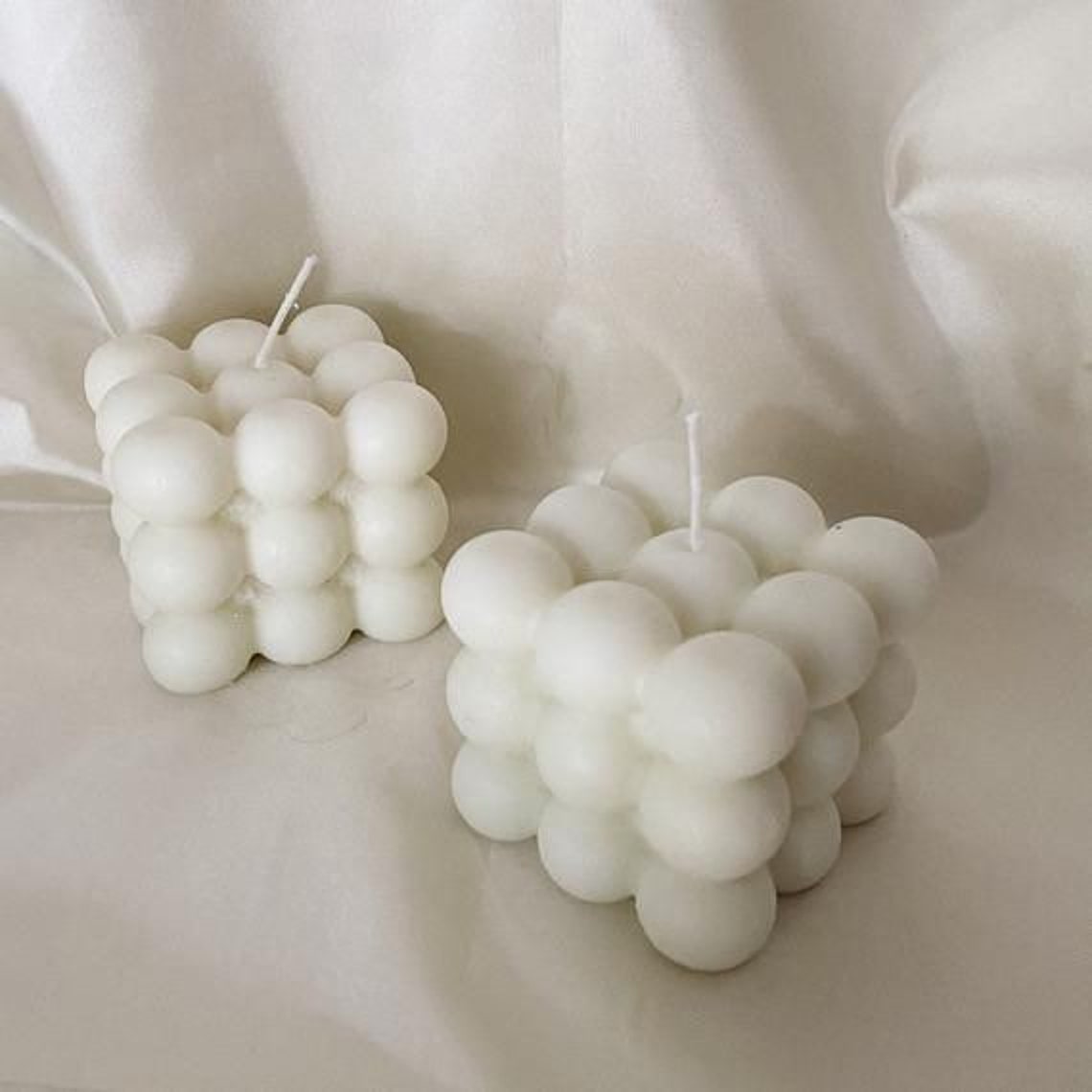 Candle balls candle bubbles square candle square candle Etsy
