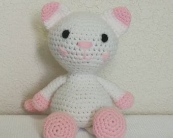 Crochet Kitty Cat Handmade Amigurumi Stuffed Animal