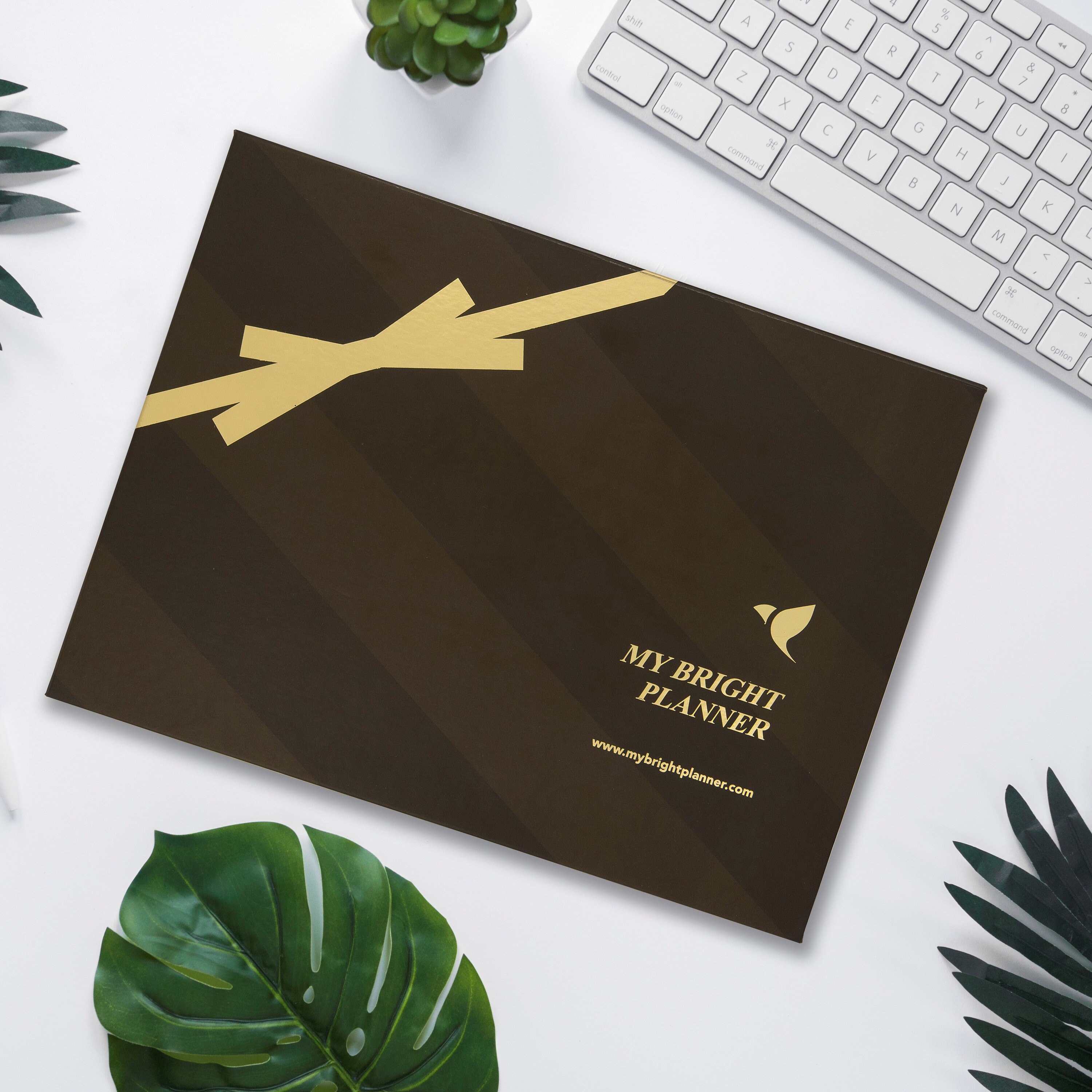 MYBRIGHT PLANNER Gift Box Set brown Undated Planner 12 Etsy