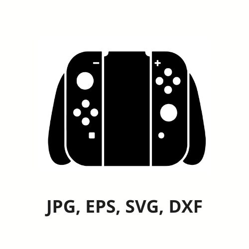 Download Nintendo Switch Remote Jpg eps svg dxf Digital File | Etsy