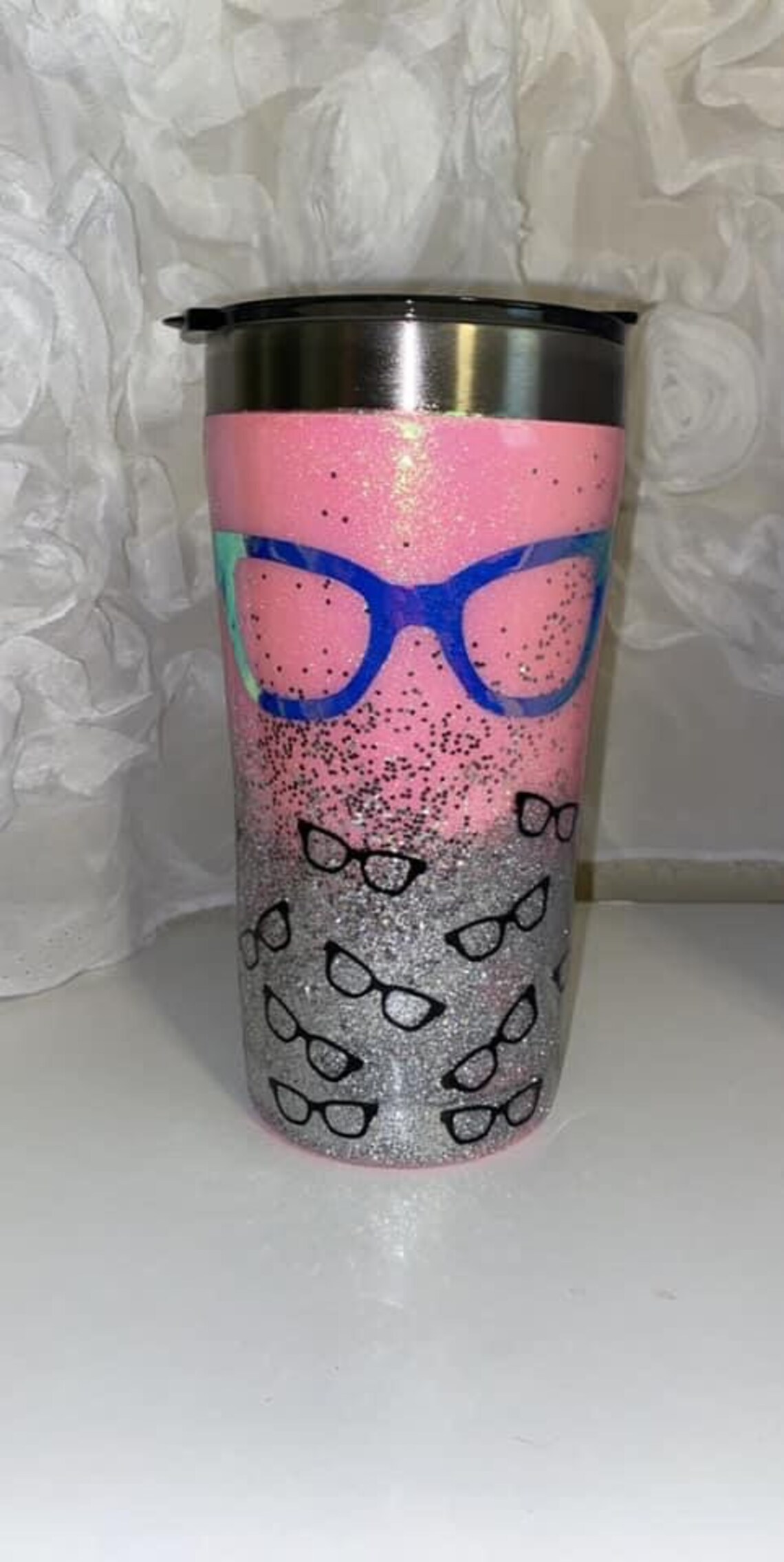 Eyeglasses Tumbler Etsy