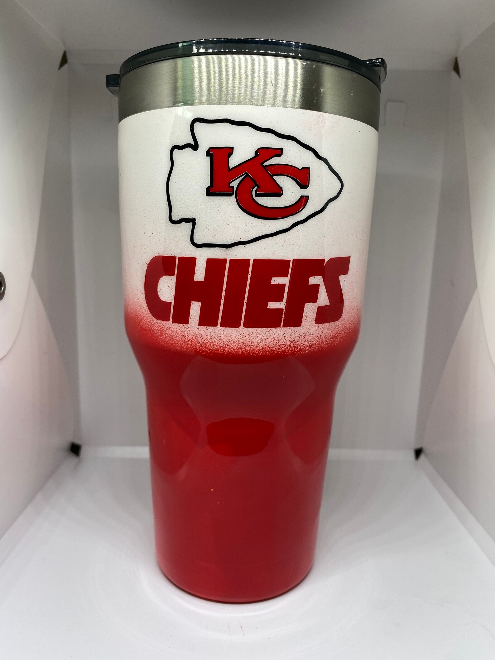 Kansas City Chiefs Football Tumbler/cup Etsy
