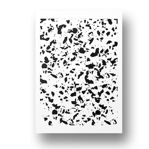 Polymer Clay Silk Screen | Terrazzo