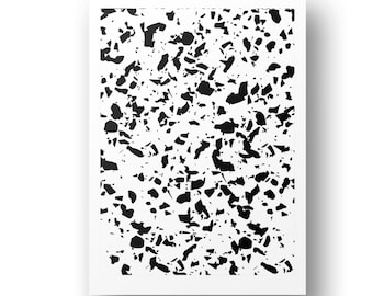 Polymer Clay Silk Screen | Terrazzo
