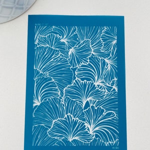 Polymer Clay Silk Screen | Blossom