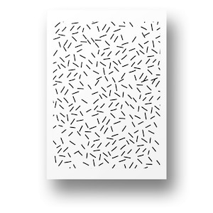 Polymer Clay Silk Screen | Sprinkles