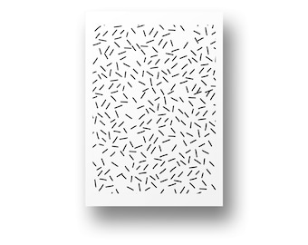 Polymer Clay Silk Screen | Sprinkles