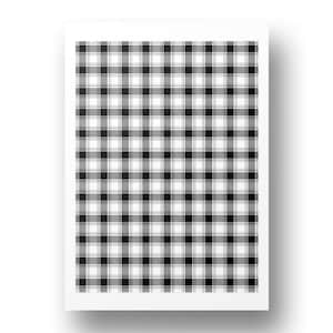 Polymer Clay Silk Screen | Gingham