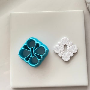Floral Polymer Clay Cutter: 3D Printed Jewelry Making