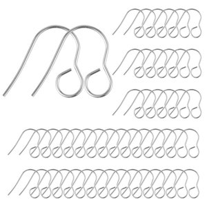 Silver hook | stainless steel hooks | Silver French hooks | 20 pieces