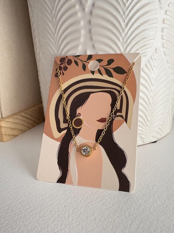 Lot De 200 Cartes De Présentation Boucles D'Oreilles En Plastique Noir - Support Affichage Bijoux