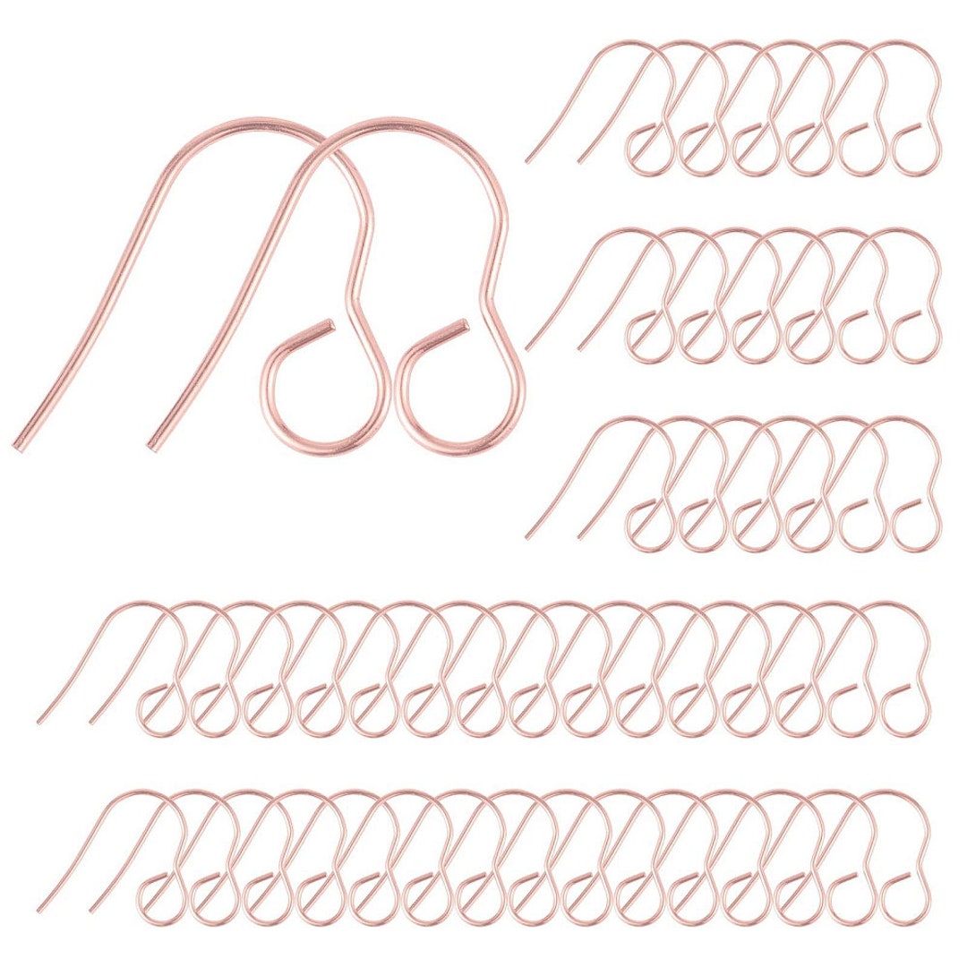 Rose Gold Hooks Stainless Steel Hooks 20 Pieces Etsy Australia