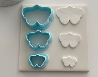 Gingko Leaf Clay Cutter: 3D Printed Polymer Clay Earring Tool