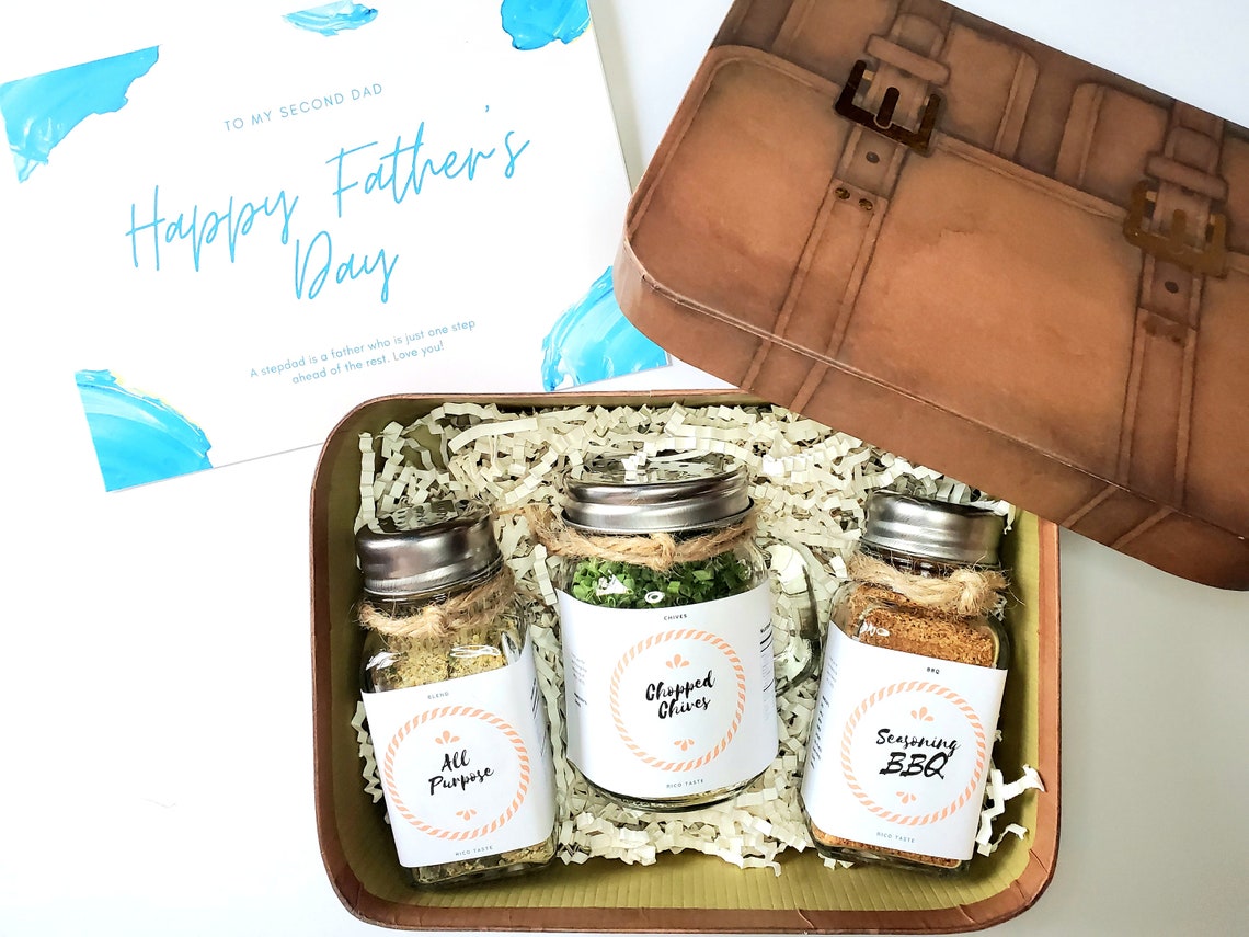 BBQ Seasoning and Baking Spices Gift Set of 3 Gift For Dad
