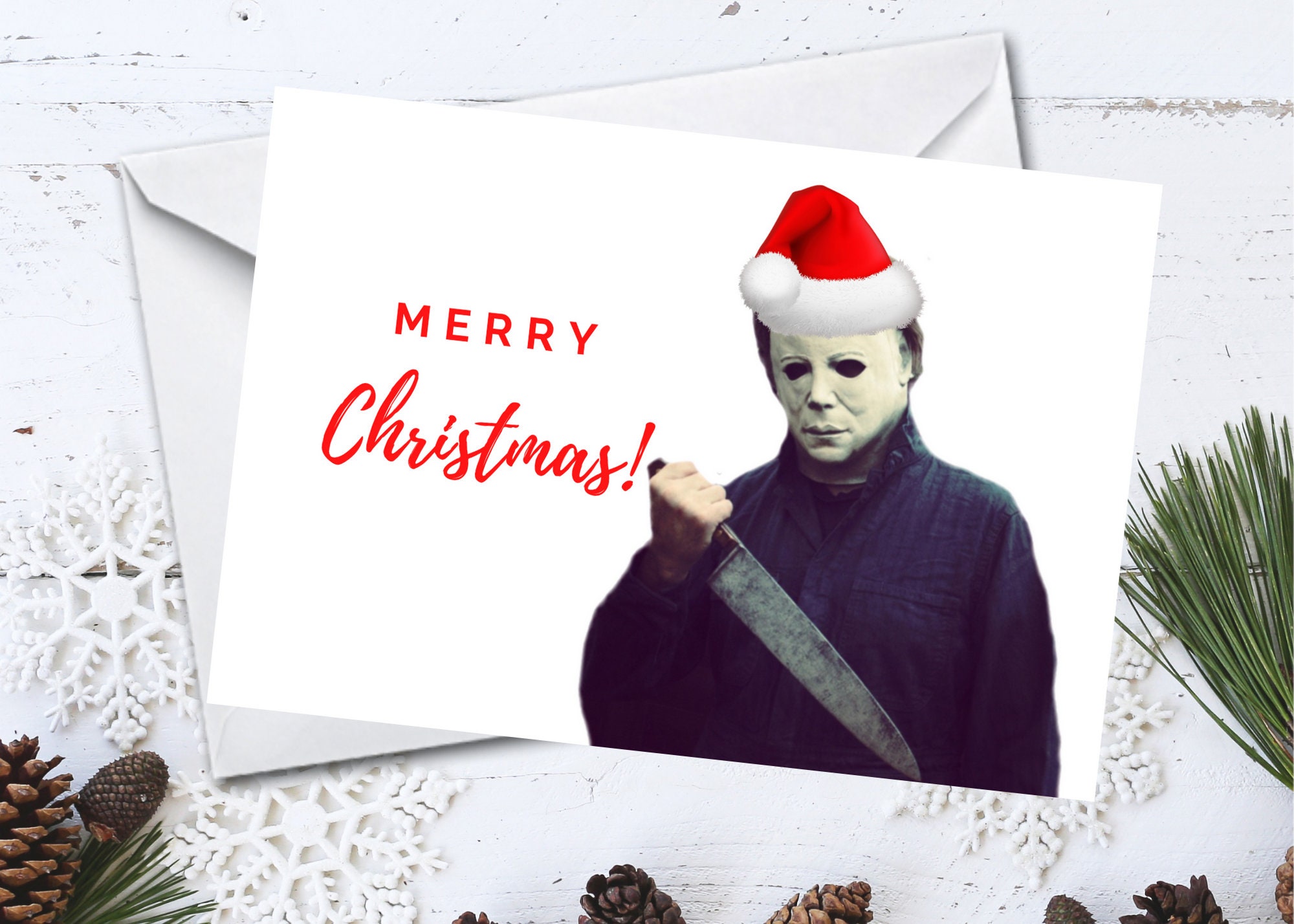 Scary Christmas Cards Scary Christmas Cards