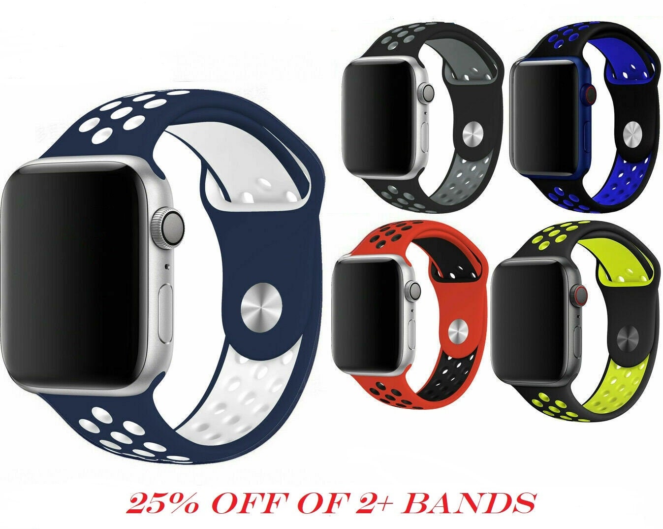 Compatible with Apple Watch Band 7 41mm 45mm Metal Strap for iwatch se –  www.