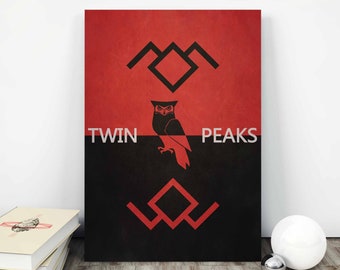 Klassieke film minimalistische poster tv-popcultuur en modern muurdecor