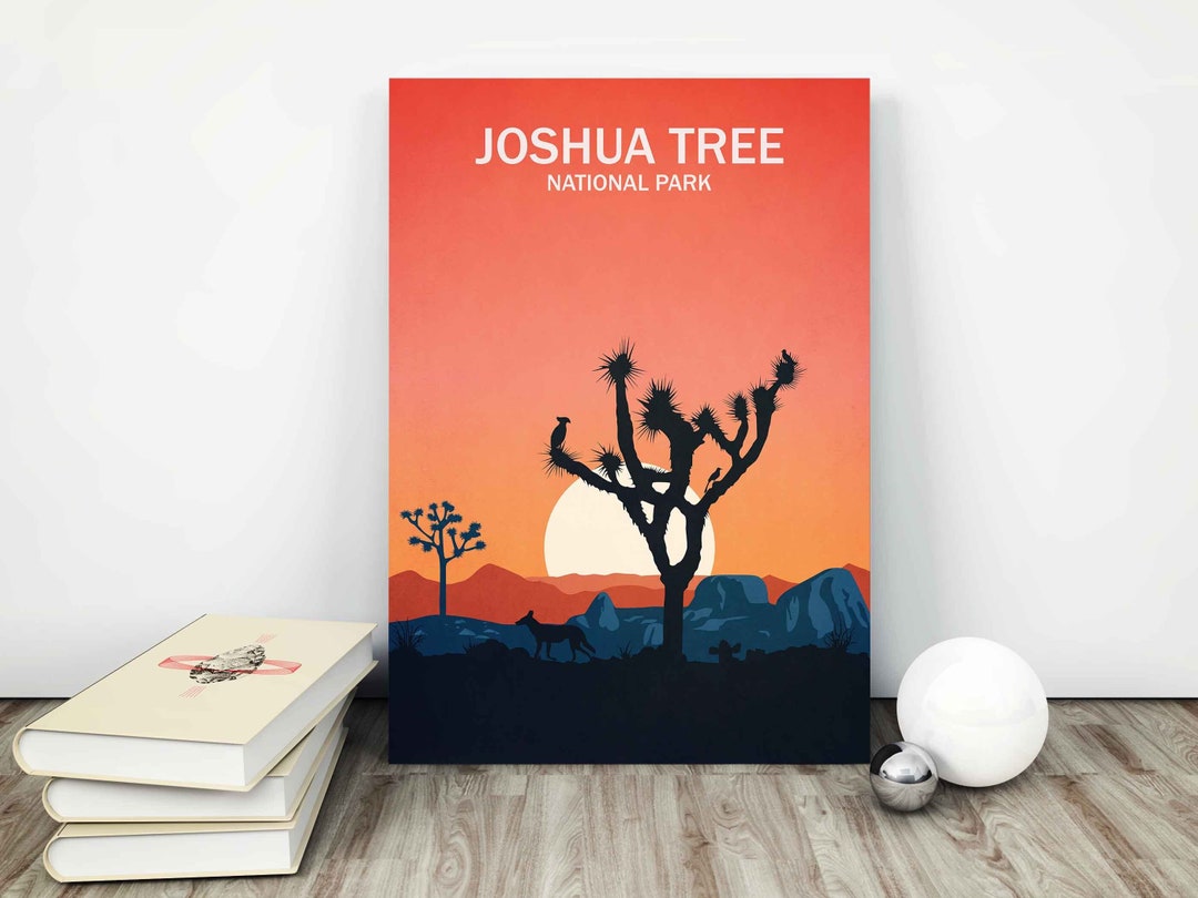 Joshua Tree National Park Poster Joshua Tree Poster Joshua Tree Wall ...