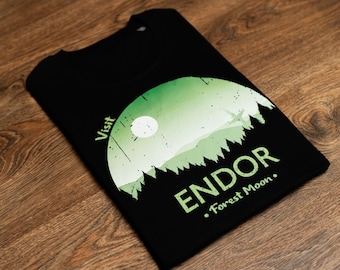 Star Wars T Shirt, Endor National Park T-Shirt, Men's & Women's Shirt, Star Wars Shirt, Endor Forest T-Shirt, Unisex, Ewok, Star Wars Gift