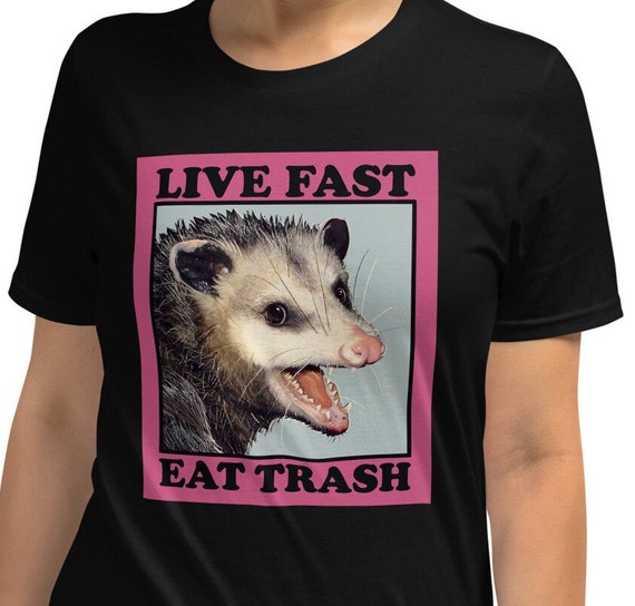 Possums Meme Shirt, Eat Trash Possum Unisex Tee, Opossums Lover