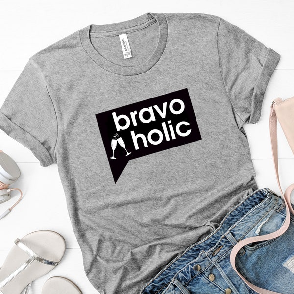 Bravoholic Shirt | Bravoholic TShirt | Unisex Short Sleeve Shirt | Bravo TV | Reality TV