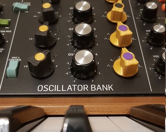 Synthluv Synthesizer Knob Set for Behringer POLY D - 8 Chicken