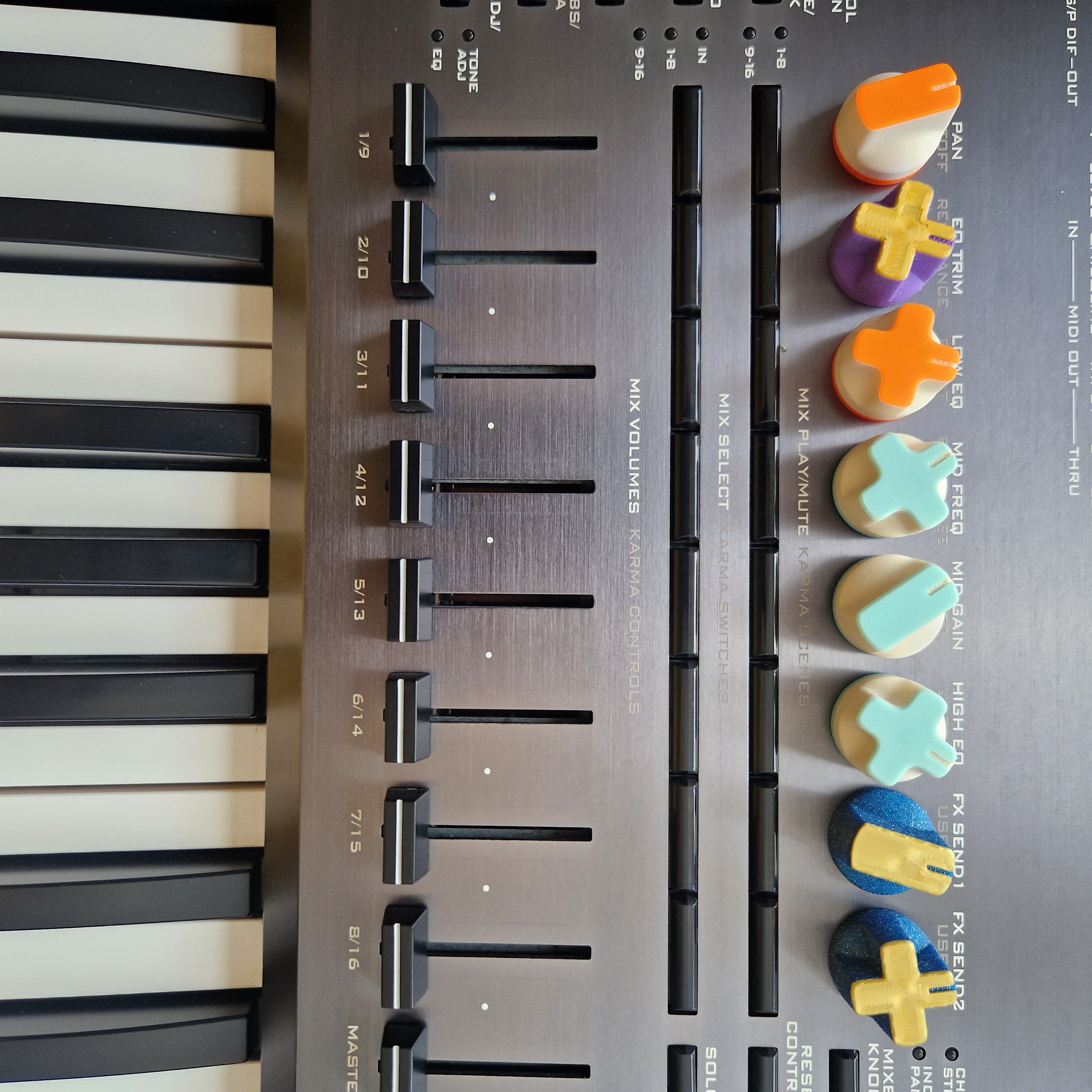 Korg Kronos Synthluv Knob Set - Etsy