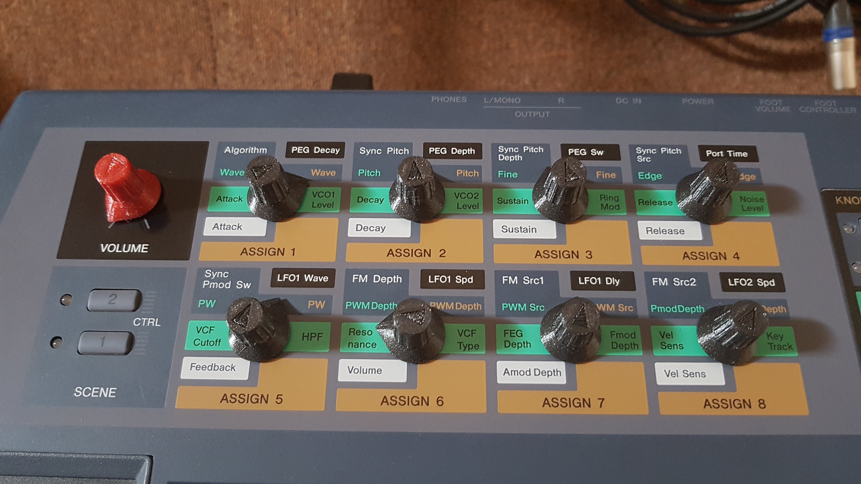 Synthesizer Knob SET for Yamaha AN1X CS1X CS2X Etsy Polska